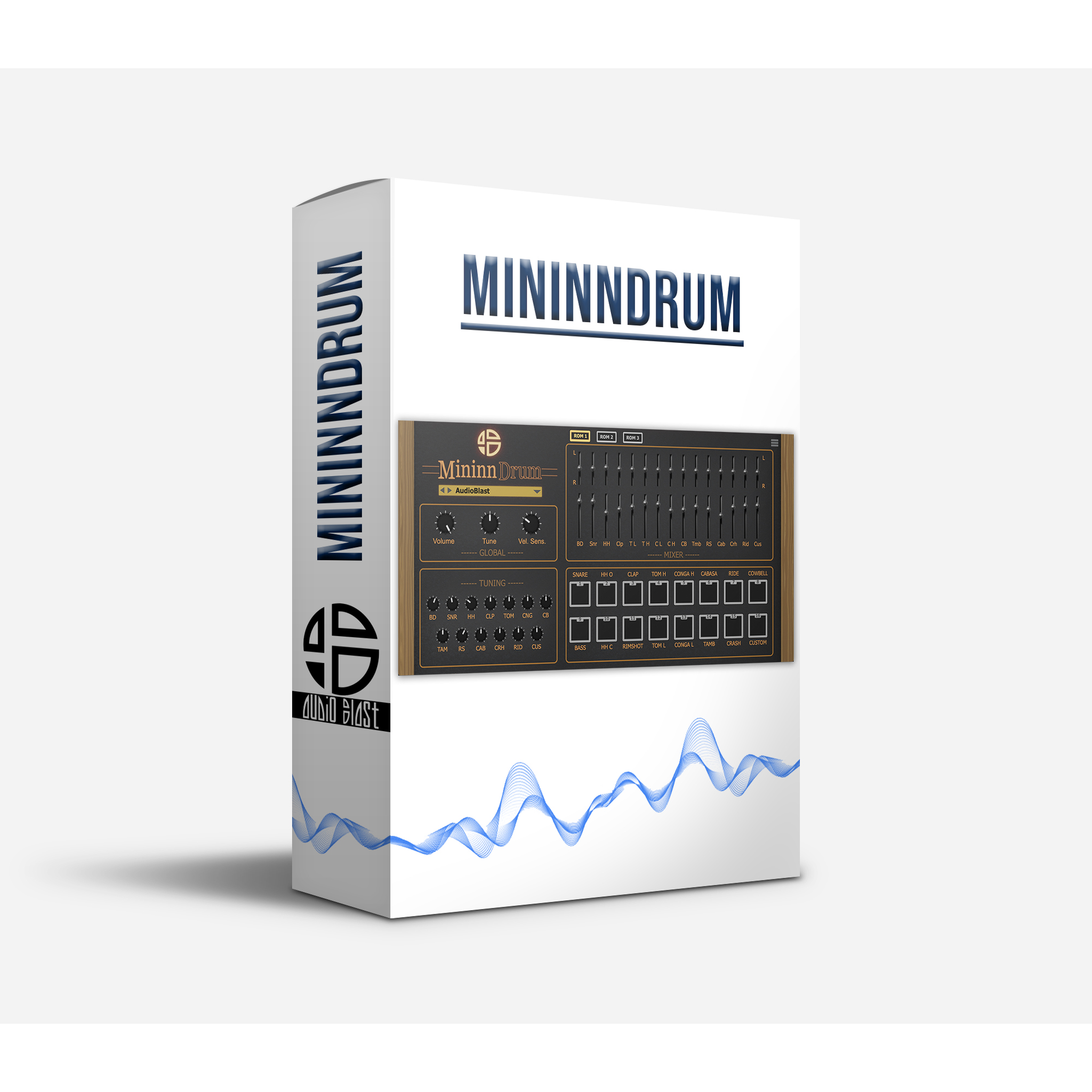 Mininn Drum packaging transparent